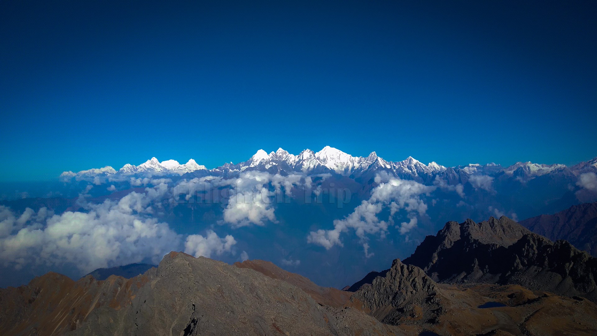 Langtang Himalayan range