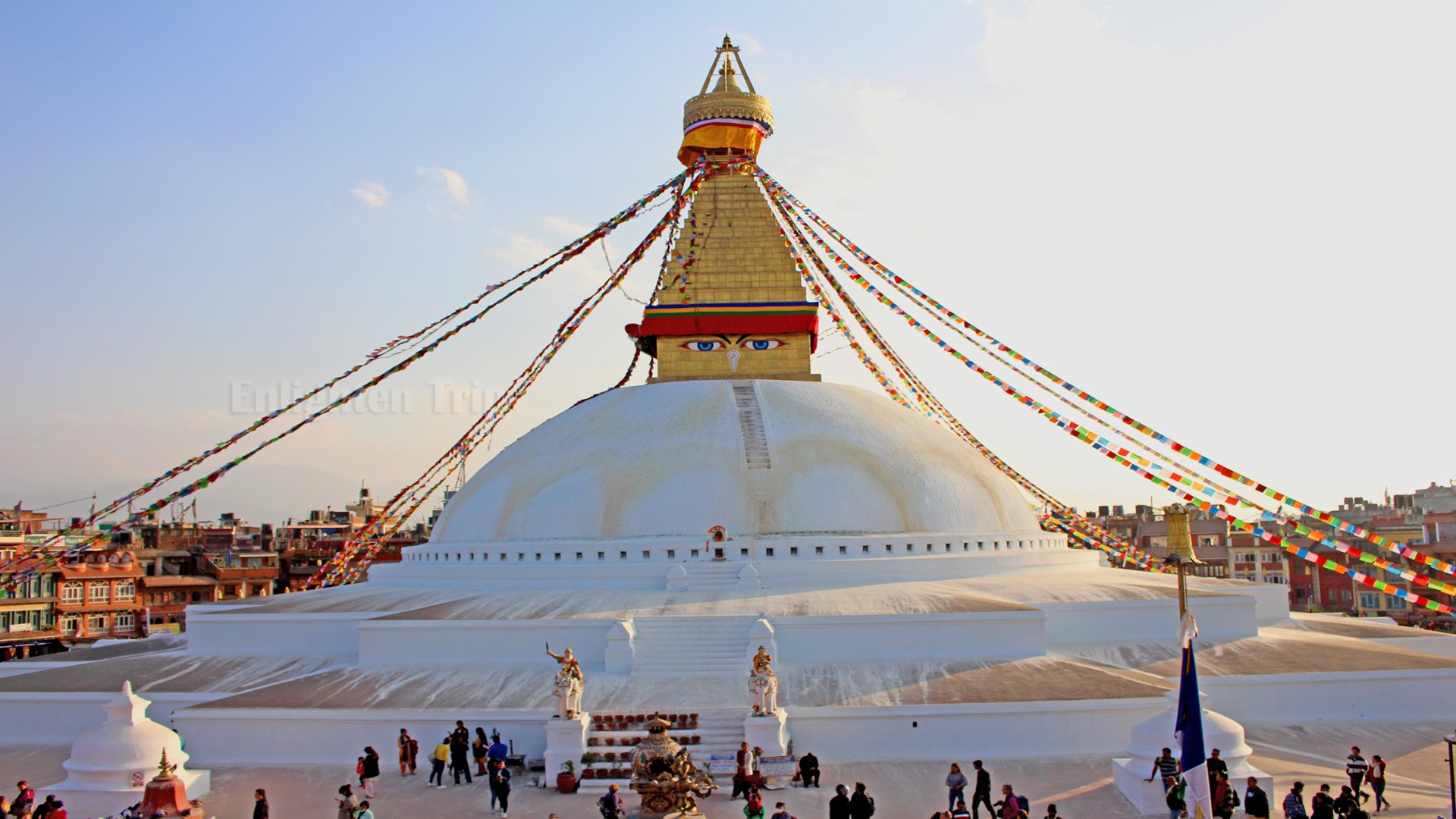 The World Heritage Boudha Stupa